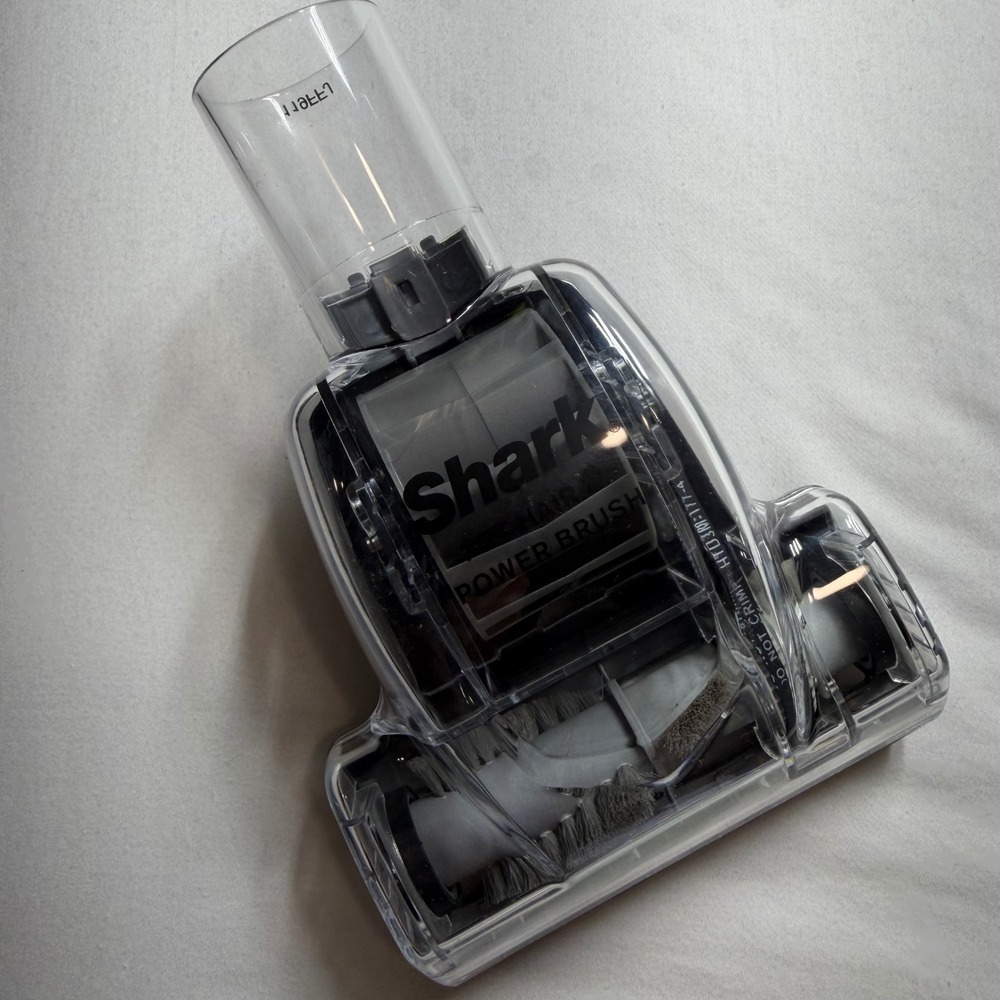 Shark Pet Hair Power Brush Vacuum Attachment 119FFJ Grey Clear Turbo Tool
